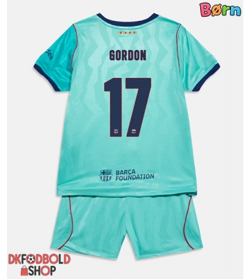 Barcelona Anthony Gordon #17 Tredje trøje Børn 2026-27 Kort ærmer (+ korte bukser)